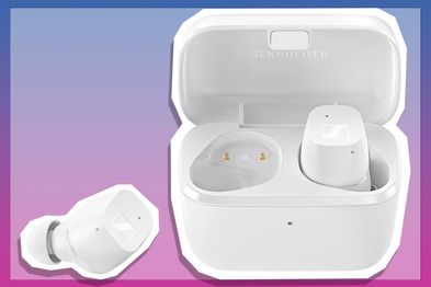 9PR: Sennheiser CX True Wireless Headphones, White