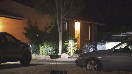 Police were called to a home on Bronte Crescent in Elizabeth East at 6.40pm ï»¿yesterday after reports of a woman being stabbed. 