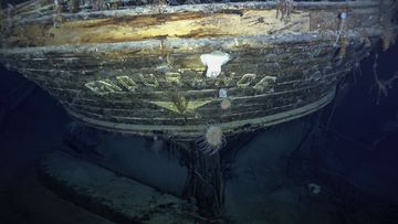  Sir Ernest Shackleton&#x27;s ship which has not been seen since it was crushed by the ice and sank in the Weddell Sea in 1915. 