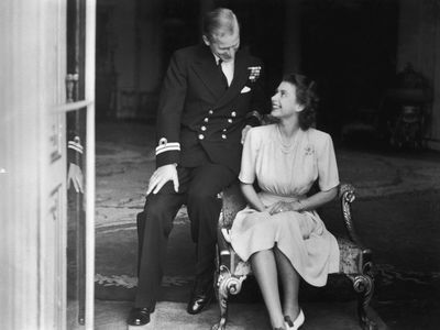 Prince Philip and The Queen get engaged
