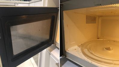 Natural cleaning method for your microwave.