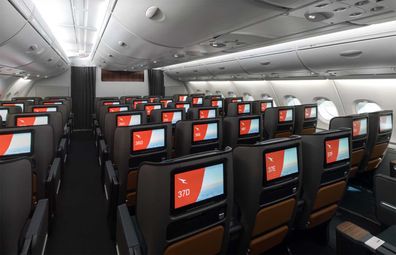 Qantas' upgraded A380 aircraft Premium Economy