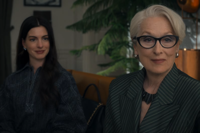 Meryl Streep and Anne Hathaway in the trailer for The Devil Wears Prada 2