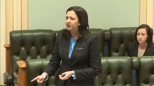 Queensland Premier Annastacia Palaszczuk today.