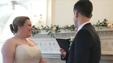 Deaf groom gets cochlear implant