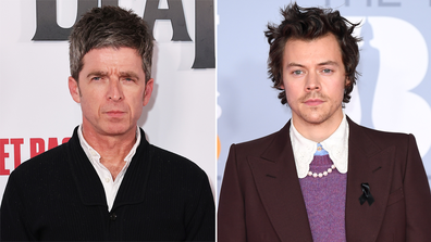 Noel Gallagher and Harry Styles.