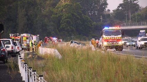 The driver of the truck is yet to be identified.