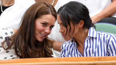 Kate Middleton and Meghan Markle at Wimbledon