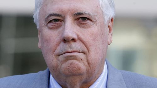 Clive Palmer. (AAP)