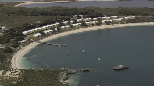A﻿ man in his 30s is in a critical condition after a suspected white shark attack on Rottnest Island near Perth. A St John WA ambulance spokesperson said emergency services were called to the scene off Geordie Bay at 10am (local time) today.A rescue helicopter, paramedics and police ﻿are at the scene.