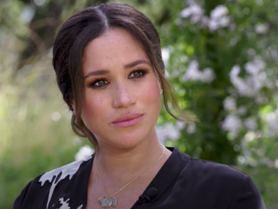 Meghan Markle in Oprah interview