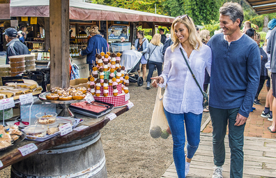 Concierge offer bespoke winery tours, stopping at spots like Matakana Farmers' Market.