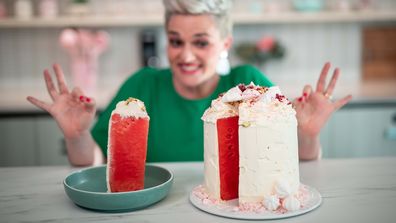 Jane de Graaff shows us how to make a stunning watermelon cake 