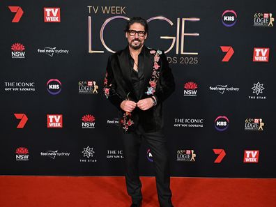 Colin Fassnidge attends the 65th TV WEEK Logie Awards at The Star on August 03, 2025 in Sydney, Australia.