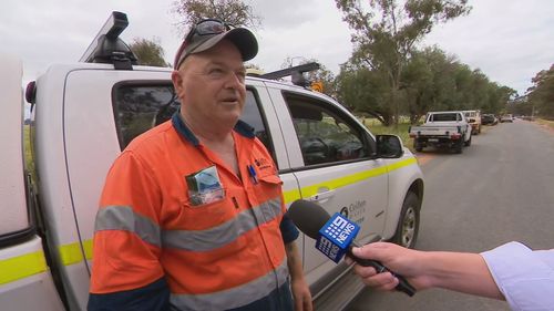 "Four feet now, everything's gone," resident Brian Gemmill told 9News.