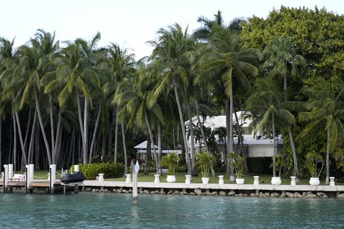 Sean "Diddy" Combs' home on Star Island in Miami Beach