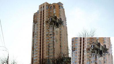 Kyiv apartment block