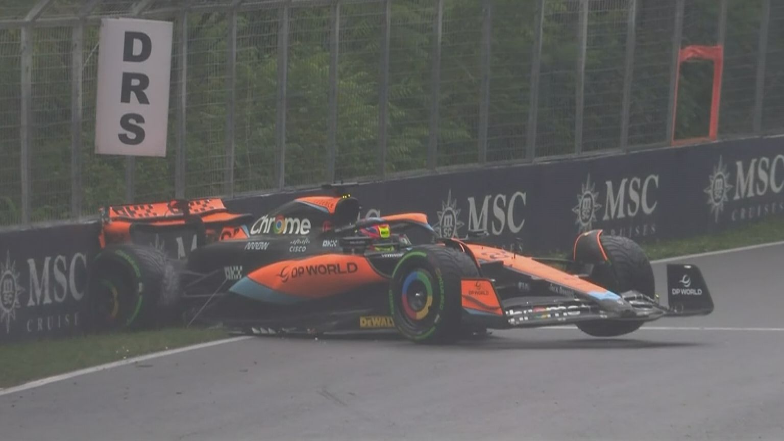 Max Verstappen takes pole as Oscar Piastri crashes out of Canadian Grand Prix qualifying