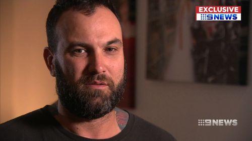 Mr Collis said he couldn't afford to pay the fine. (9NEWS)