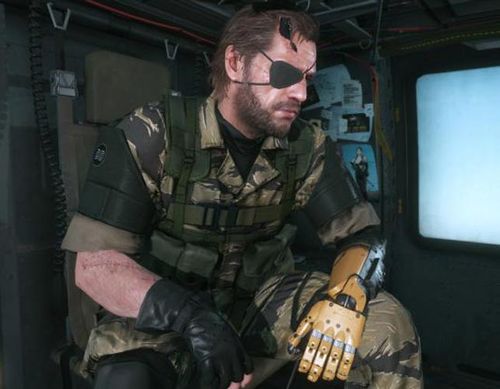 Snake in Metal Gear Solid.