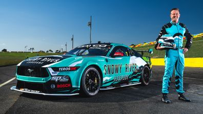 The No7 James Courtney Ford Mustang.