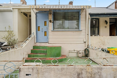 A rundown terrace in Sydney's Balmain quickly sold for just over a million