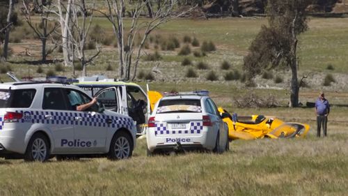 It took emergency services 30 minutes to reach the men because of the rough terrain.