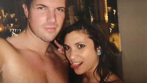 Gable Tostee and Warriena Wright the night of her death. 