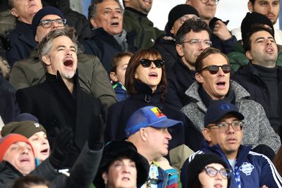 Chris Pine, Sophie Hunter and Benedict Cumberbatch 