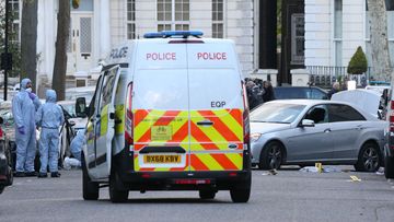 Shots fired by police after incident near Ukraine Embassy in London