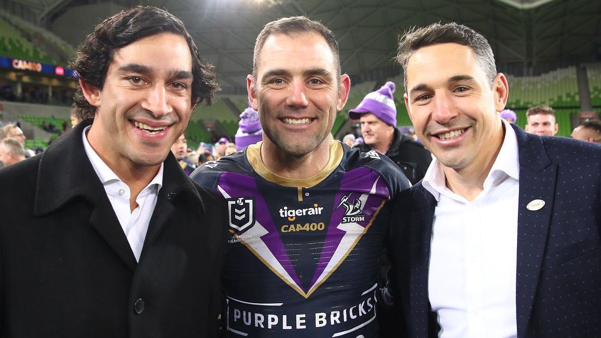 Cameron Smith and Johnathan Thurston join Billy Slater's State of Origin staff as assistant coaches