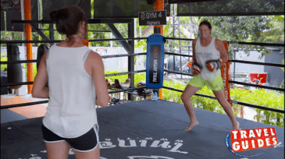 When the twins got competitive while boxing.