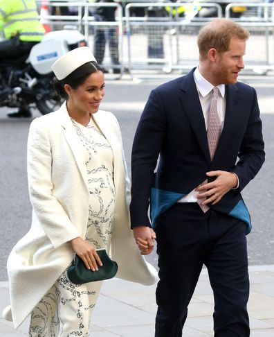 The Duke and Duchess of Sussex announced the pregnancy during the Pacific tour in 2018.