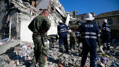 191126 Albania earthquake disaster emergency deaths world News