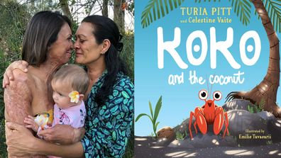 Turia Pitt has written her first children's book - with her mum.