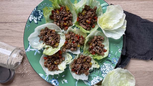 Easy 4 ingredient mince san choi bau