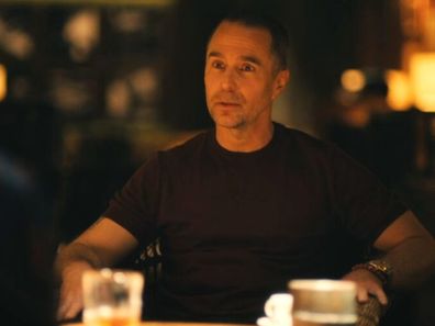 Sam Rockwell in a scene from The White Lotus