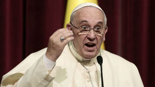Pope slams 'deviant forms of religion' after France attacks
