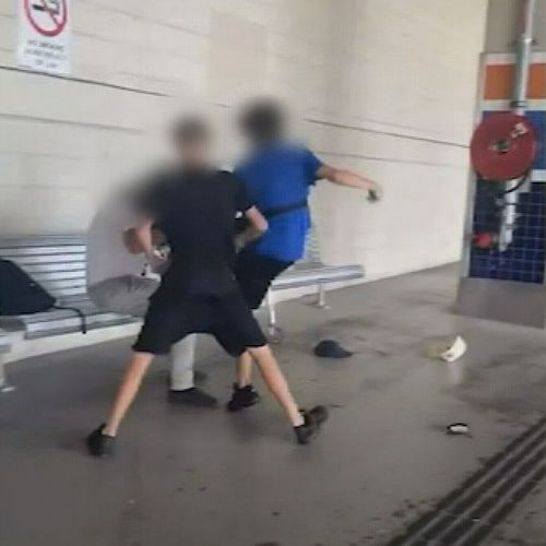 A 15-year-old Tanah Merah boy and 16-year-old Coorparoo boy have since been slapped with serious assault and stealing charges over the sickening attack at the Westfield Carindale bus stop.