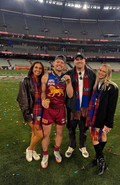 L_R: Tess Crosley, Lachie Neale, Ben Crosley, Jules Neale