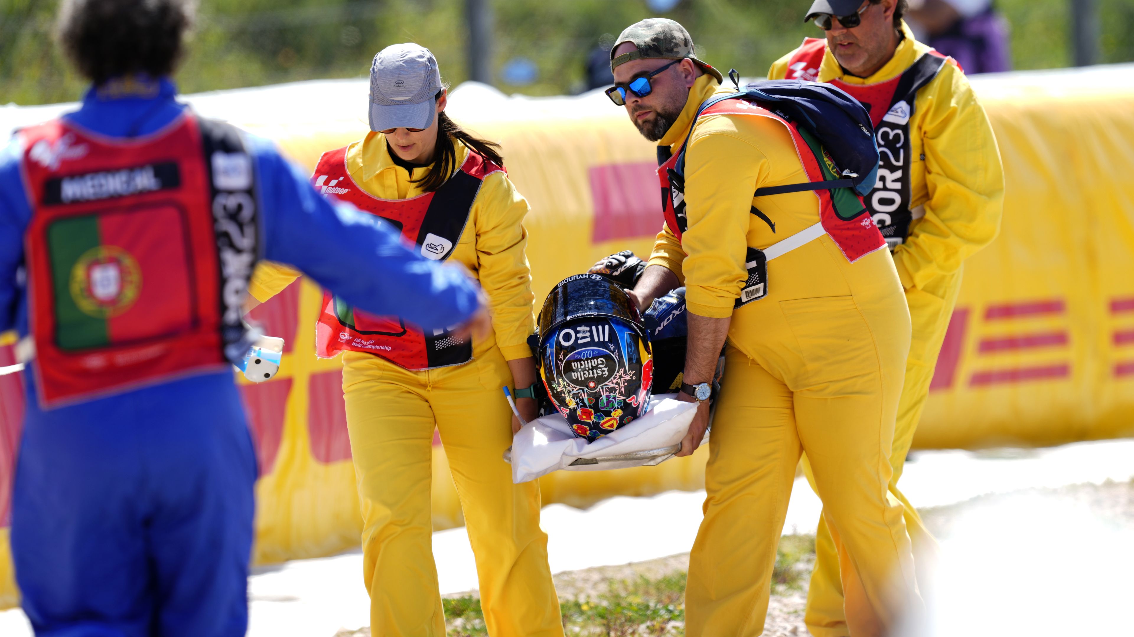 Four MotoGP riders ruled out of Argentine Grand Prix after Marc Marquez crash adds to carnage