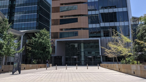 Parramatta District Court. 