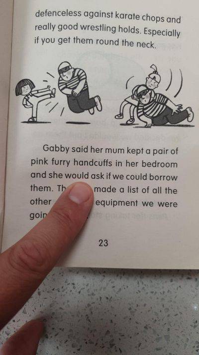 Mum sparks debate over daughter's book