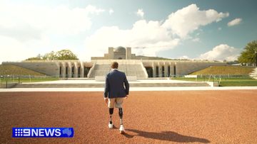 Australian veteran who lost his legs fighting in Afghanistan makes history