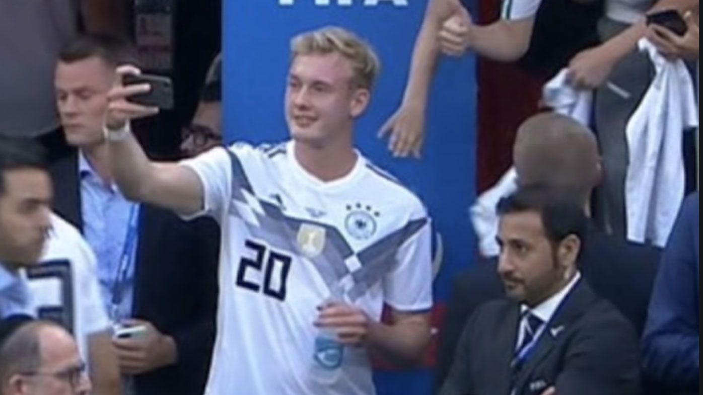 Germany star cops it for taking selfie with fan after 1-0 loss to Mexico