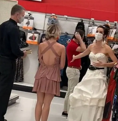 Bride confronts fiance Target US