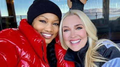 Real Housewives of Beverly Hills co-stars Garcelle Beauvais and Erika Jayne.