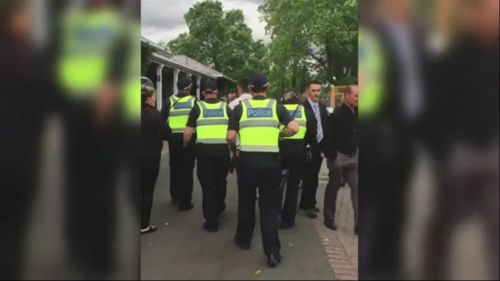 Nine people arrested at Melbourne Cup