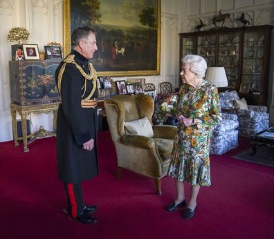 Queen Elizabeth, Sir Nick Carter, Chief of the Defence Staff