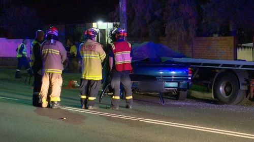 Emergency services were called to Duffy Avenue in Thornleigh about 1.20am this morning. (9NEWS)